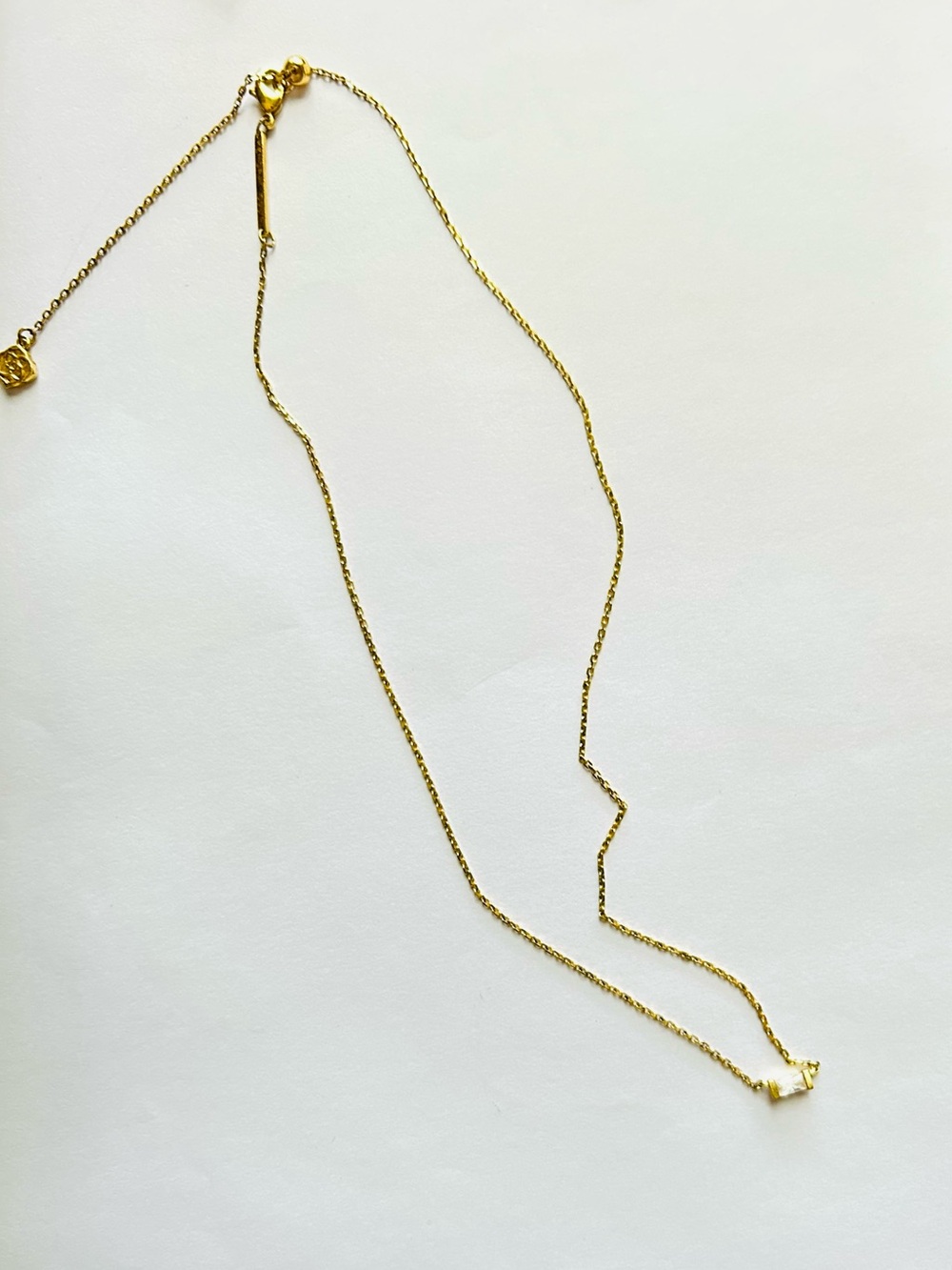 Kendra Scott Gold Bar Celeste Pendant Necklace - Women Jewelry
